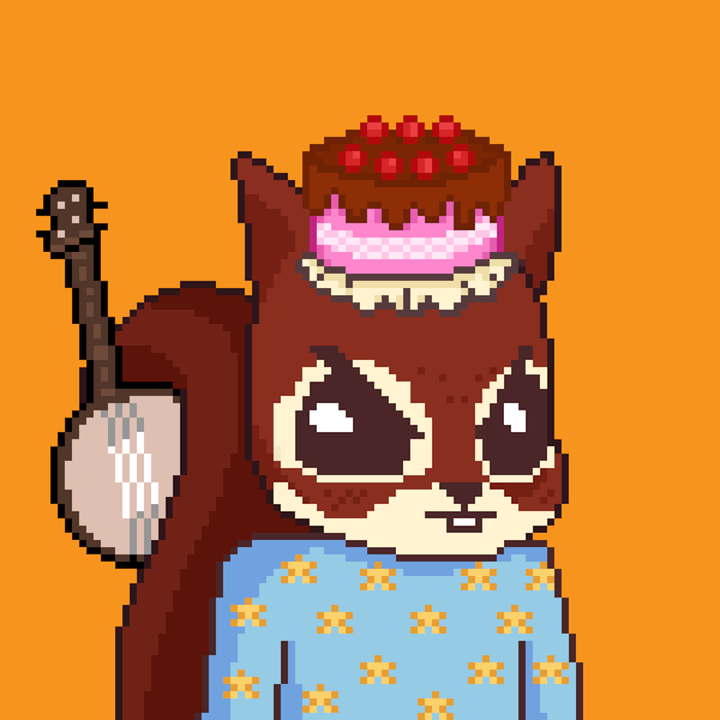 Pixel Squirrels #7998